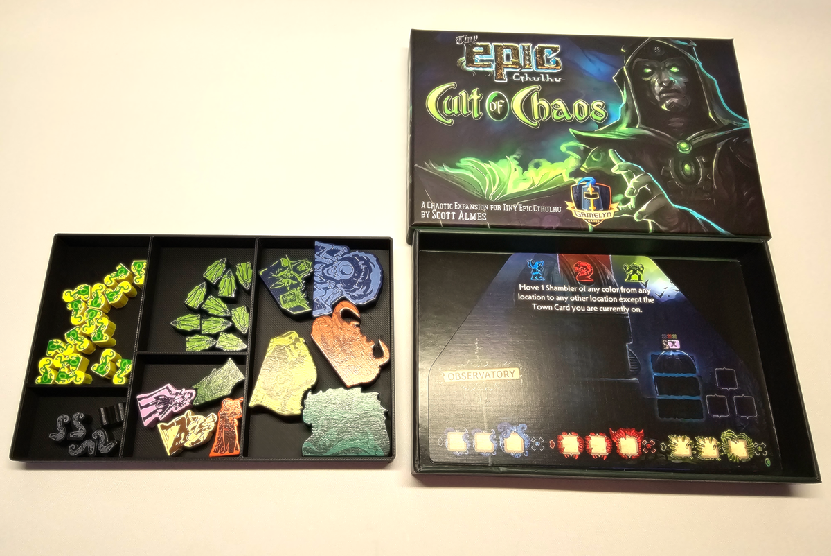 Tiny Epic - Cthulhu - Inserto para Cult of Chaos