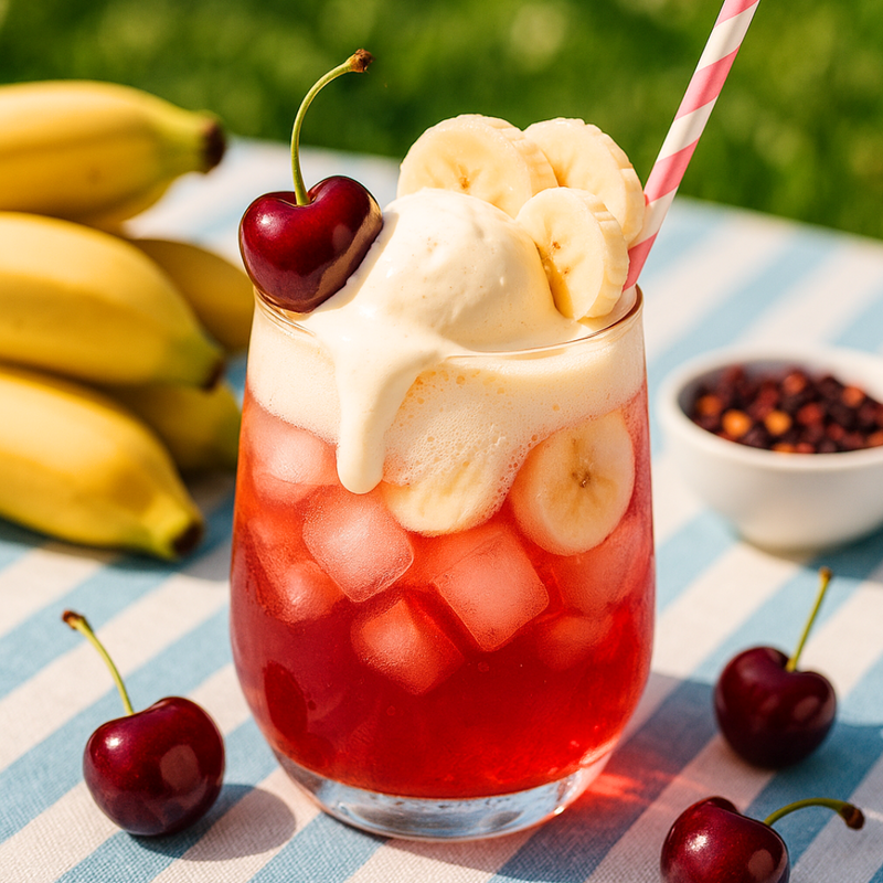 Cherry Banana Split Tea-7