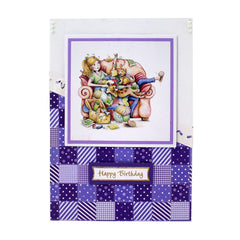 Foiled Birthday Straight Banners Selection, Pack of 4-6
