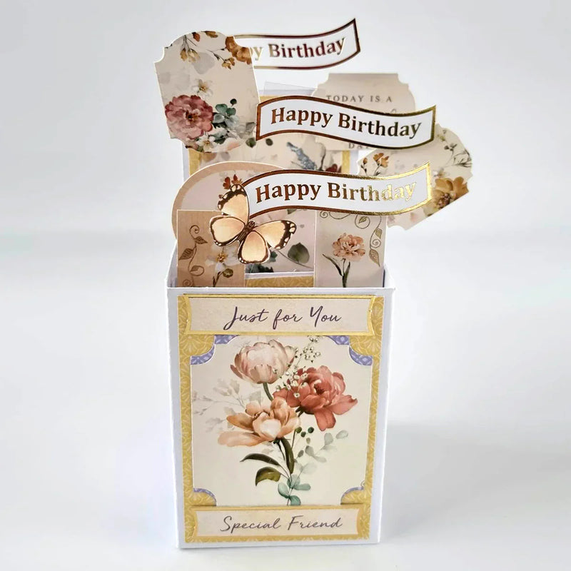 Foiled Pastel Birthday Banners Selection, 4 Sheets-10