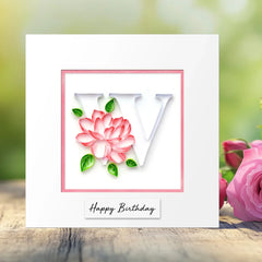 Printed Picture Frame Mounts & Sentiments, 8 Colours-4