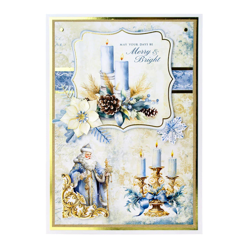 Winter Blooms, Die Cut Flowers & Leaves, 12 sheets-6