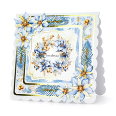 Winter Blooms, Die Cut Flowers & Leaves, 12 sheets-8
