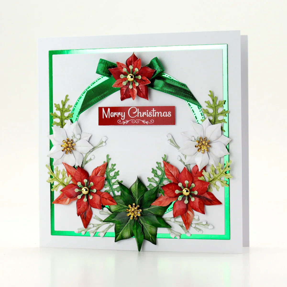 Traditional Christmas, Die Cut Flowers & Leaves, 12 sheets-7