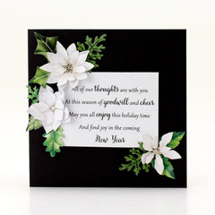 Traditional Christmas, Die Cut Flowers & Leaves, 12 sheets-10