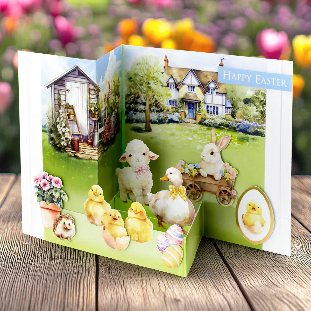 Spring Animals Die Cut Embellishments, 3 sheets-3