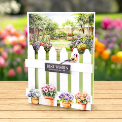 Garden Flowers Die Cut Embellishments, 3 sheets-4