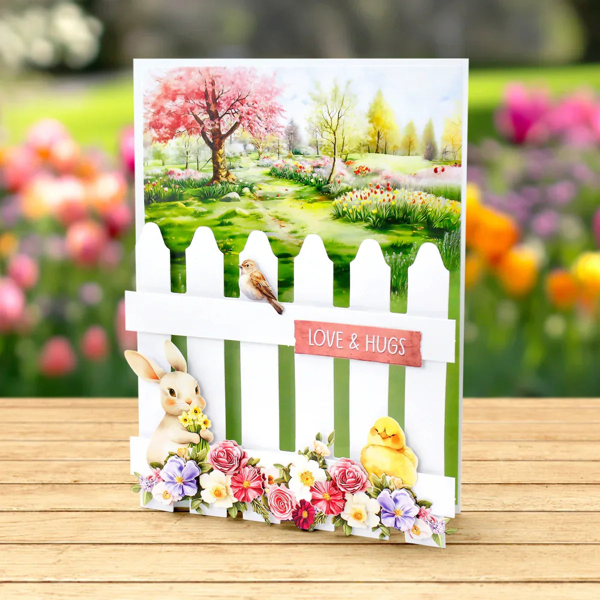 Garden Flowers Die Cut Embellishments, 3 sheets-6