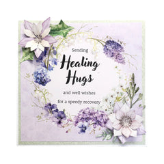 Dusky Violet Blooms, Die Cut Flowers & Leaves, 12 sheets-9