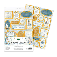 Fairy Tale Christmas Foiled Sentiment Toppers, 2 sheets-2