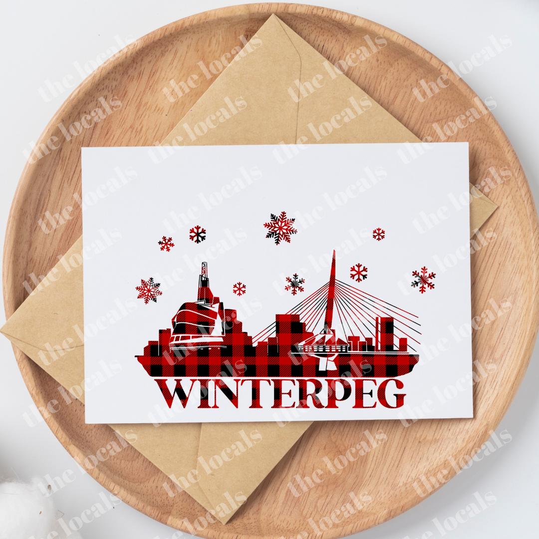 Winnipeg "Winterpeg" Greeting Card-1