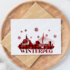 Winnipeg "Winterpeg" Greeting Card-1