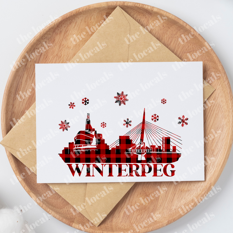 Winnipeg "Winterpeg" Greeting Card-1