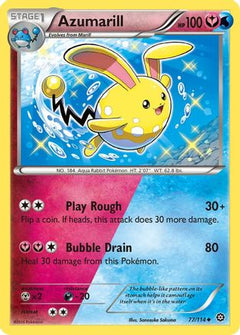 Azumarill 77/114 - XY  Steam Siege-1