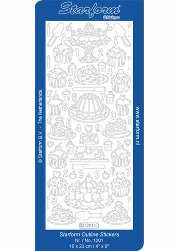 Deco Stickers - Cakes-1