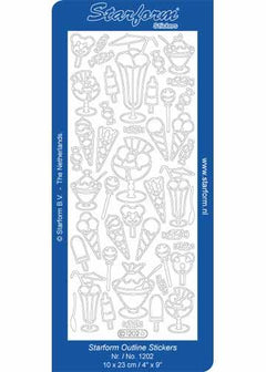 Deco Stickers - Ice Cream-1