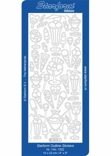 Deco Stickers - Ice Cream-1