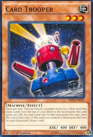 Card Trooper (SR02-EN023) - Structure Deck: Rise of the True Dragons 1st Edition-1