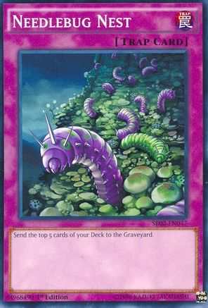 Needlebug Nest (SR02-EN037) - Structure Deck: Rise of the True Dragons 1st Edition-1