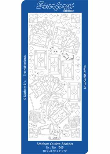 Deco Stickers - Playing Cards-1