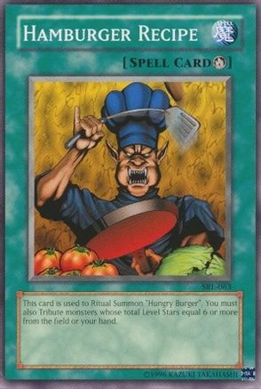 Hamburger Recipe (SRL-063) - Spell Ruler Unlimited-1