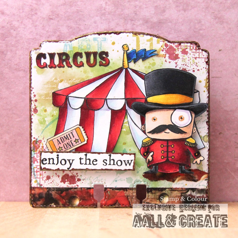 AALL and Create - A6 Stamp Set - The Big Top-2