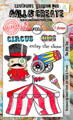 AALL and Create - A6 Stamp Set - The Big Top-1