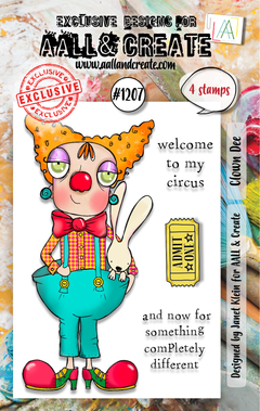 AALL and Create - A7 Stamp Set - Clown Dee-1