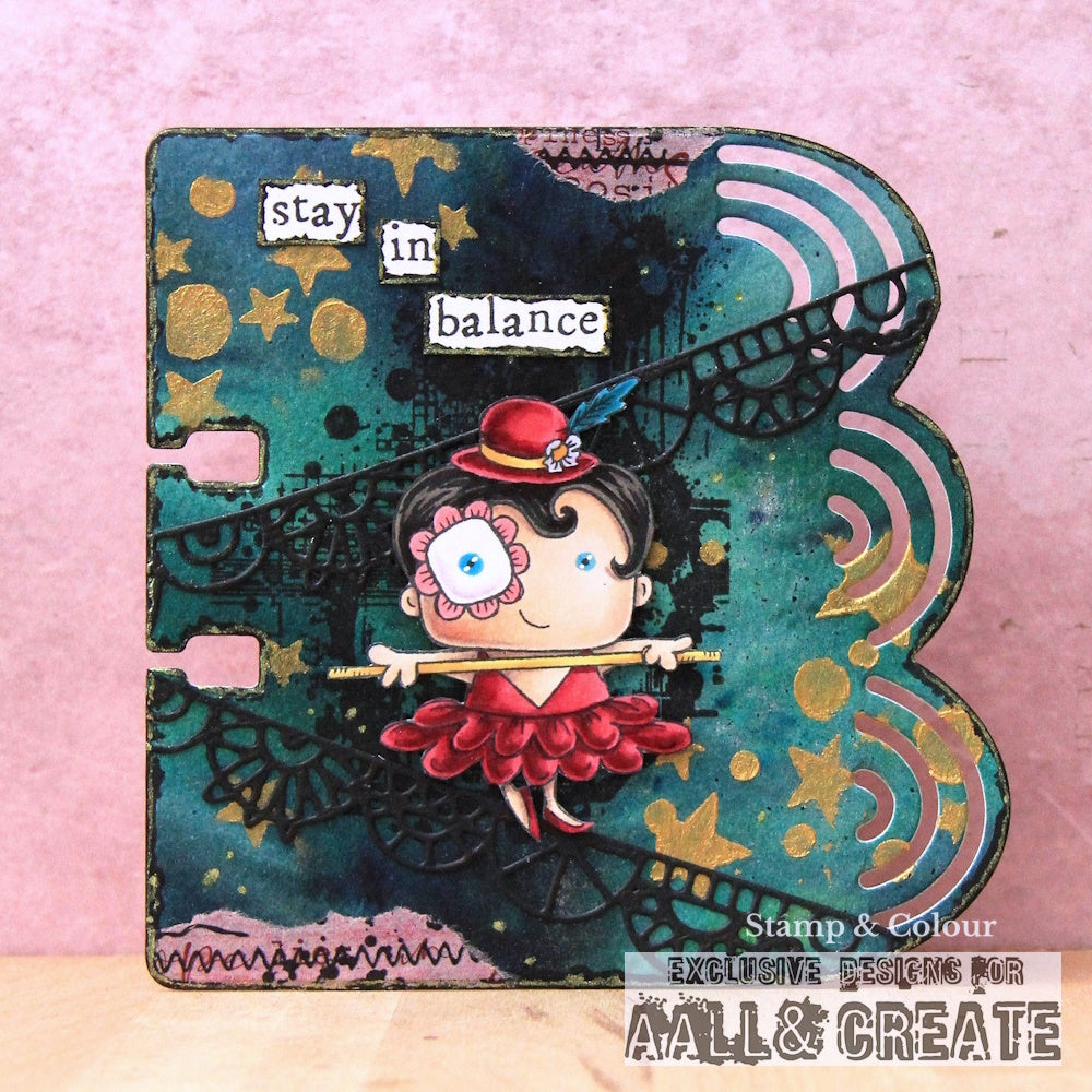 AALL and Create - A7 Stamp Set - Funambulism-2