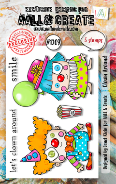 AALL and Create - A7 Stamp Set - Clown Around-1