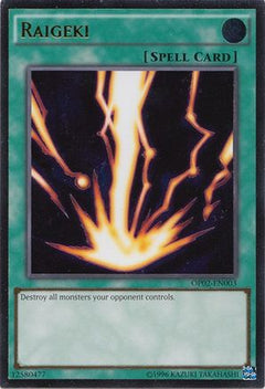 Raigeki (UTR) (OP02-EN003) - OTS Tournament Pack 2 Unlimited-1