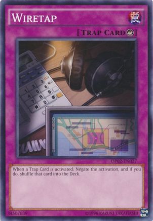 Wiretap (OP02-EN027) - OTS Tournament Pack 2 Unlimited-1