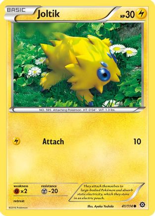 Joltik 41/114 - XY  Steam Siege-1