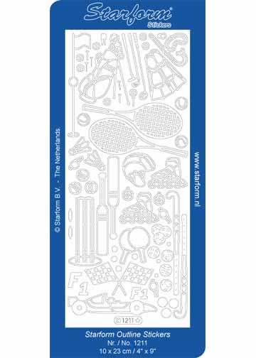 Deco Stickers - Summer Sports-1