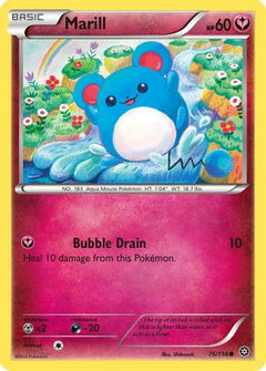 Marill 76/114 - XY  Steam Siege Reverse Holofoil-1