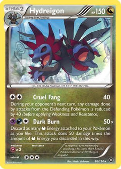 Hydreigon 86/114 - XY  Steam Siege Reverse Holofoil-1