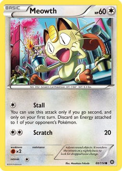 Meowth 88/114 - XY  Steam Siege-1