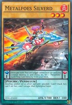 Metalfoes Silverd (TDIL-EN022) - The Dark Illusion 1st Edition-1
