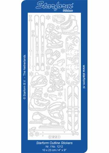 Deco Stickers - Winter Sports-1