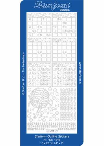 Deco Stickers - Bingo-1