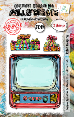 AALL and Create - A7 Stamp Set - Retro Treasures-1