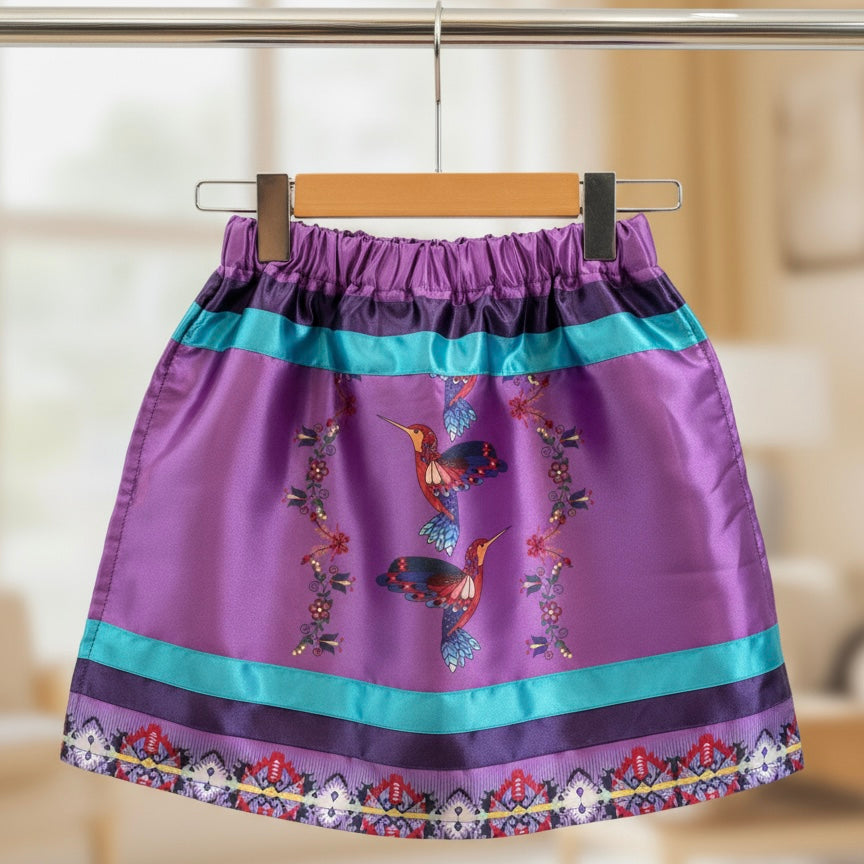 Infants Humming Bird Ribbon Skirt-10