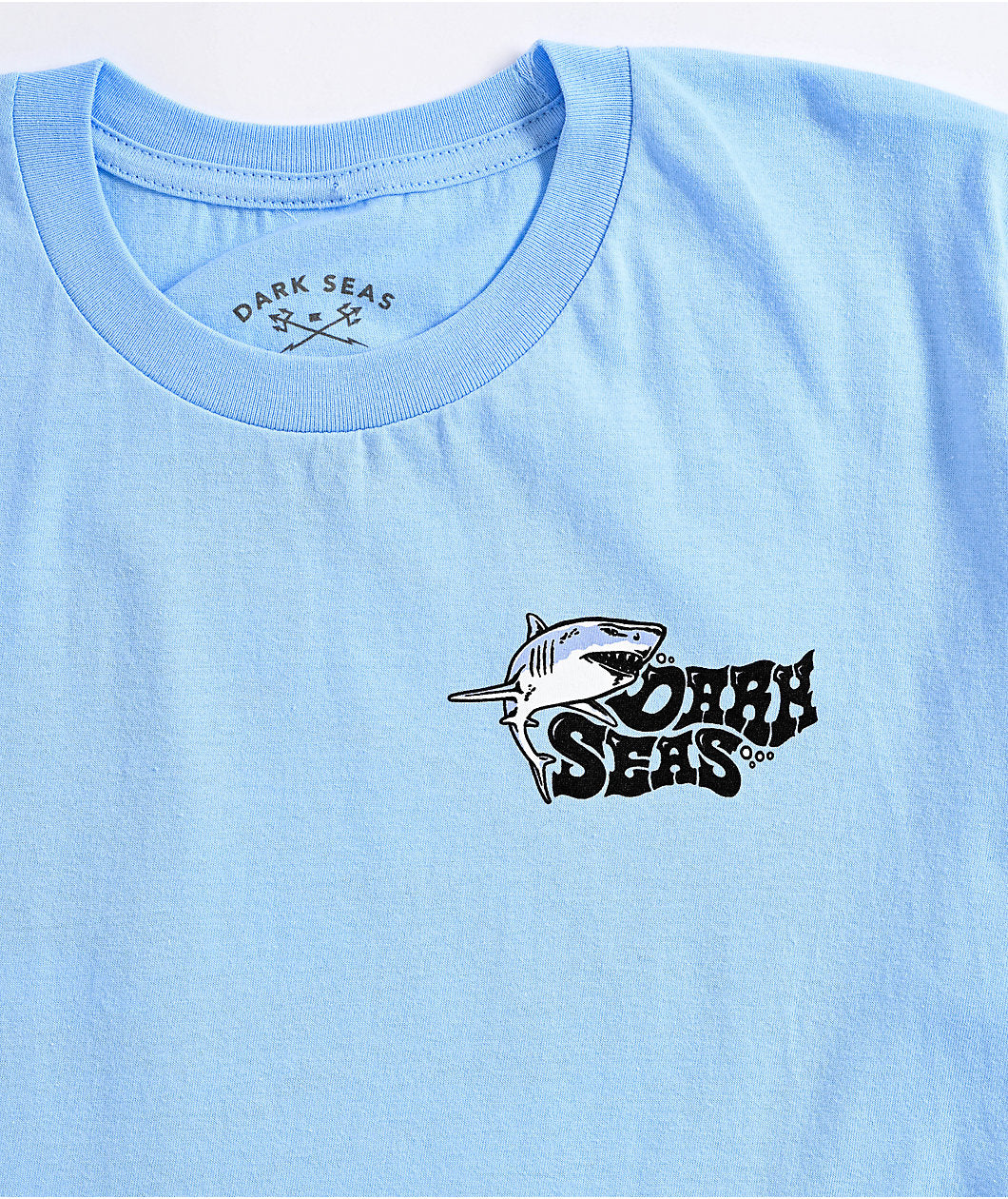 Dark Seas ‘Odyssey' Tee - Light Blue-1