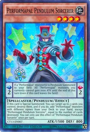 Performapal Pendulum Sorcerer (CT13-EN007) - 2016 Mega-Tins Limited-1