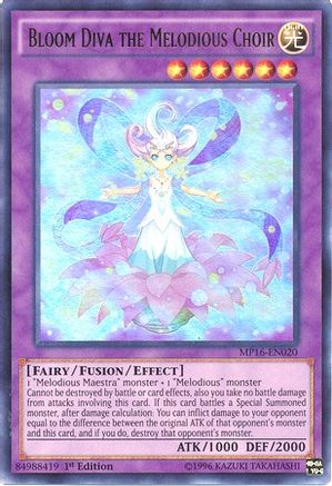Bloom Diva the Melodious Choir (MP16-EN020) - 2016 Mega-Tins Mega Pack Unlimited-1
