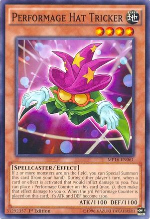 Performage Hat Tricker (MP16-EN061) - 2016 Mega-Tins Mega Pack Unlimited-1