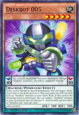 Deskbot 005 (MP16-EN075) - 2016 Mega-Tins Mega Pack Unlimited-1