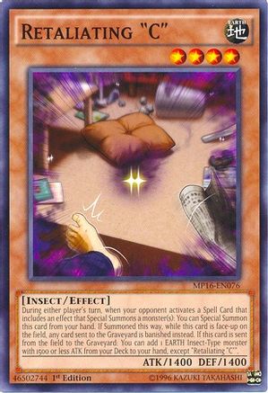 Retaliating "C" (MP16-EN076) - 2016 Mega-Tins Mega Pack 1st Edition-1