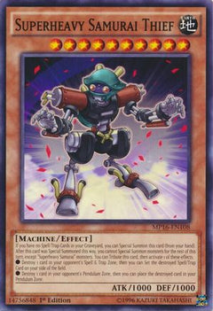 Superheavy Samurai Thief (MP16-EN108) - 2016 Mega-Tins Mega Pack Unlimited-1