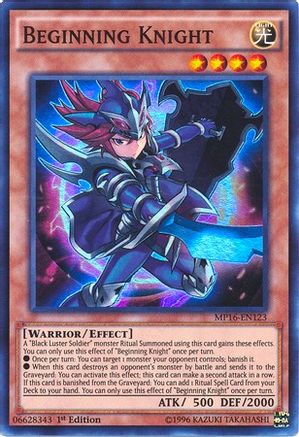 Beginning Knight (MP16-EN123) - 2016 Mega-Tins Mega Pack 1st Edition-1